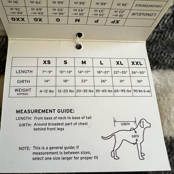 Eddie Bauer..Checkered Plaid Dog Vest Jacket. - Picture 6 of 6